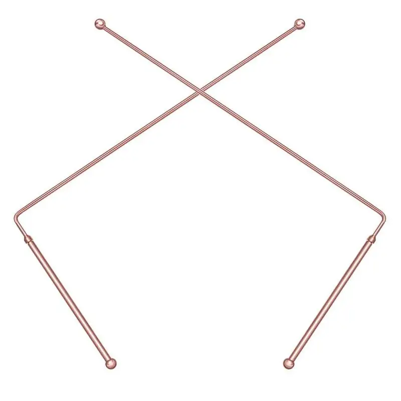99.9% Copper Dowsing Rods - 2PCS Divining Rods - for Ghost Hunting Tools, Divining Water, Treasure, Buried Items Etc HJ