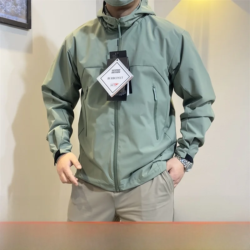 

Ding Li Рекомендуется! Открытая птица! Весенне-осенняя тонкая модель! 3D пошив свободной версии водонепроницаемый ветрозащитный джет