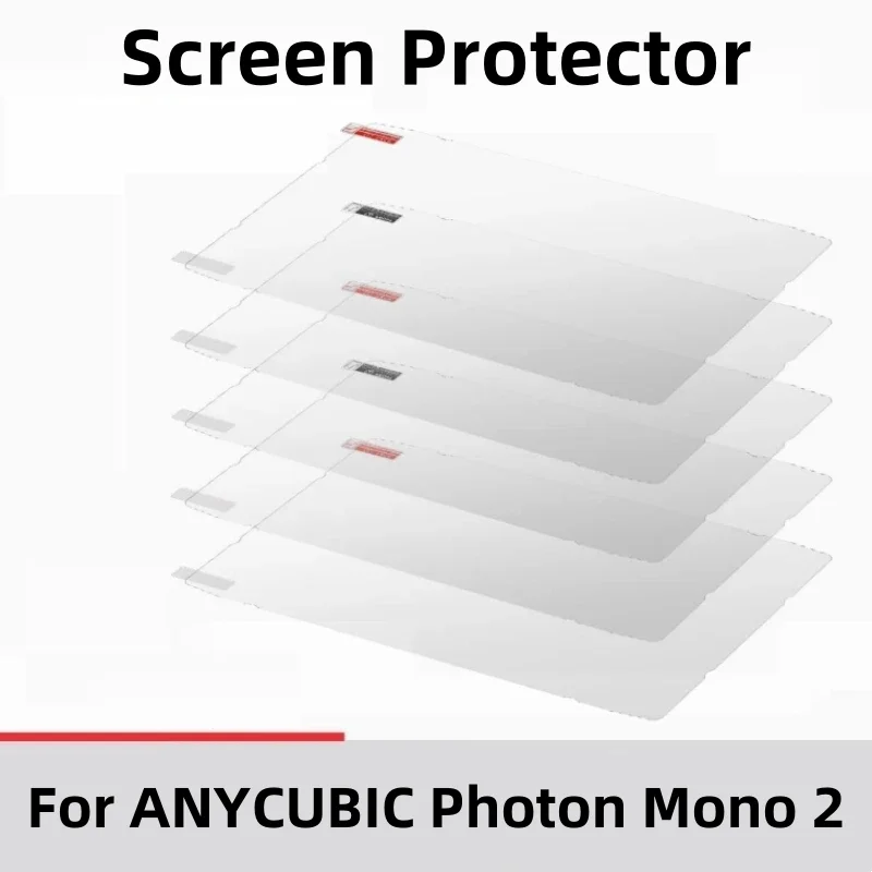 5PCS Screen Protector 6.6 Inch LCD Protective Film for Anycubic Photon Mono 2 Accessories Replacement for 3D Resin Printer