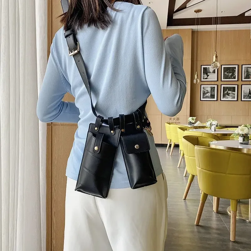 2020 Nieuwe Designer Tas Dames Kleine Pu Lederen Riem Tas Vrouwen Mode Schoudertas Messenger Tas Vrouwen Mobiele Telefoon Tas Borst Tas