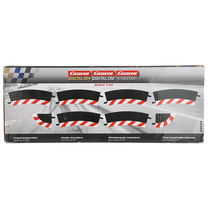 Slot Cars Carrera Track Shoulders 1 32 1 24 Digital 20589 20551 20590 20588 20598 20591 20592 Outside Inside Curve Borders