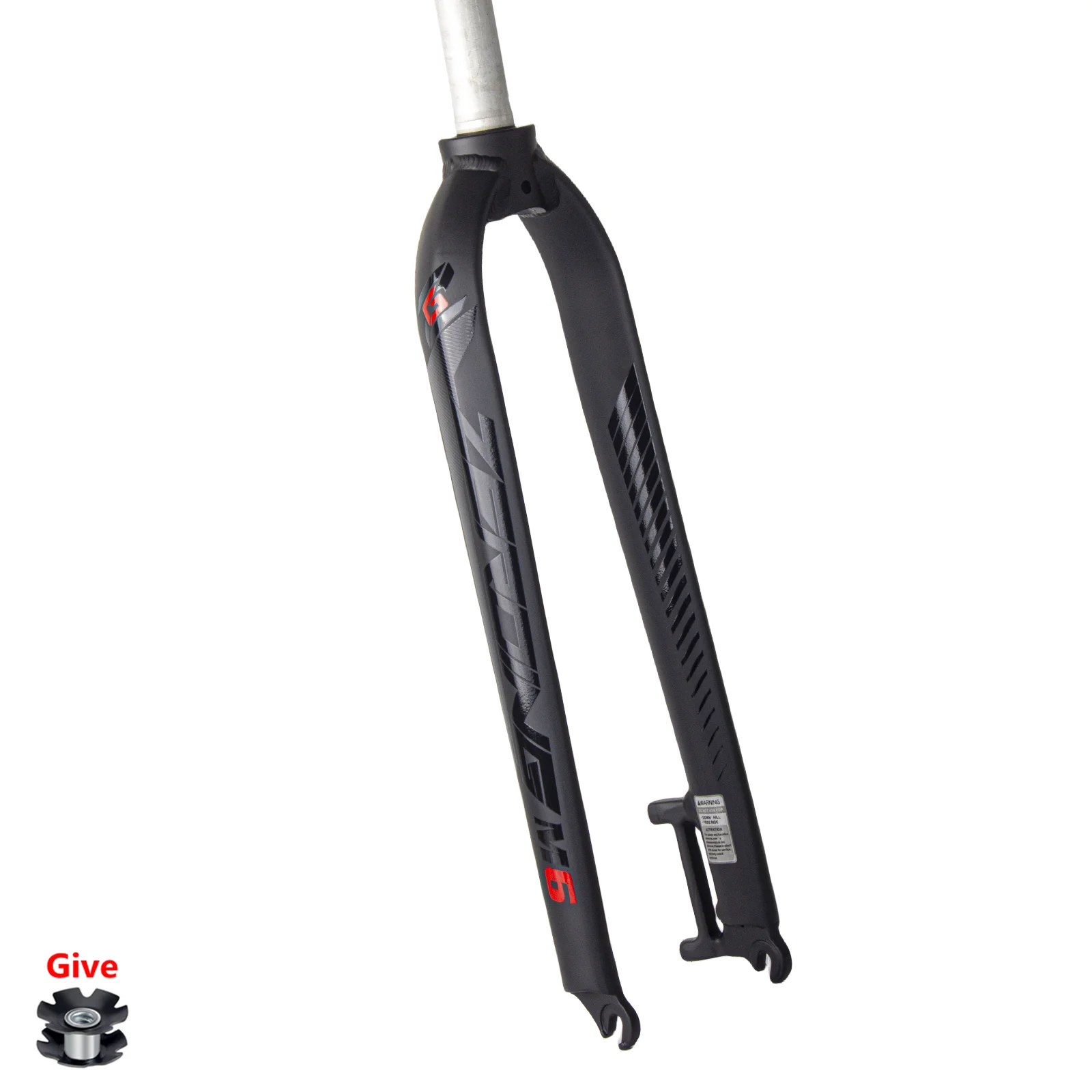 EVOSID Vork M5 M6 MTB Vork Aluminium Geschikt voor 26/27.5/29er Band Road Fiets Vork V rem Voorvorken