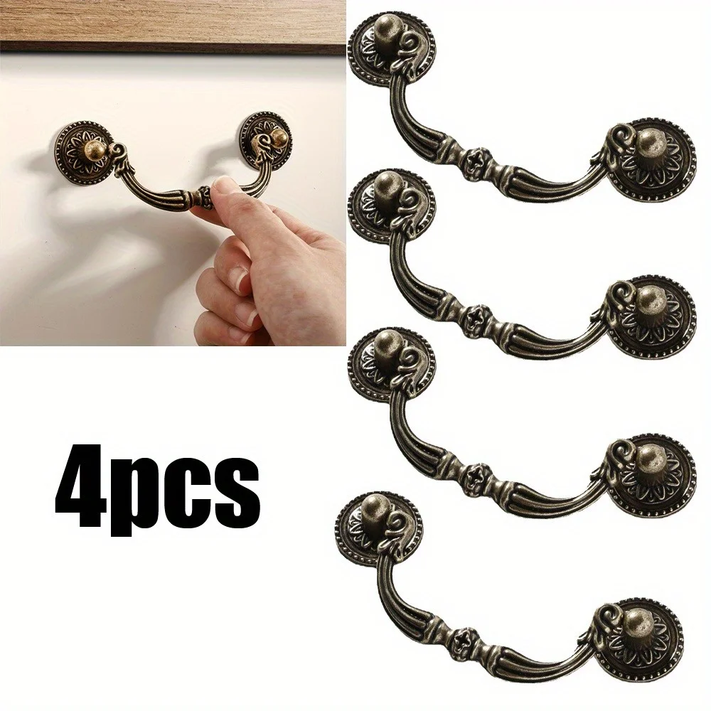 

Ручки-скобы, межцентровое расстояние 2,75 дюйма, антикварные, для выдвижных ящиков, шкафов и комодов