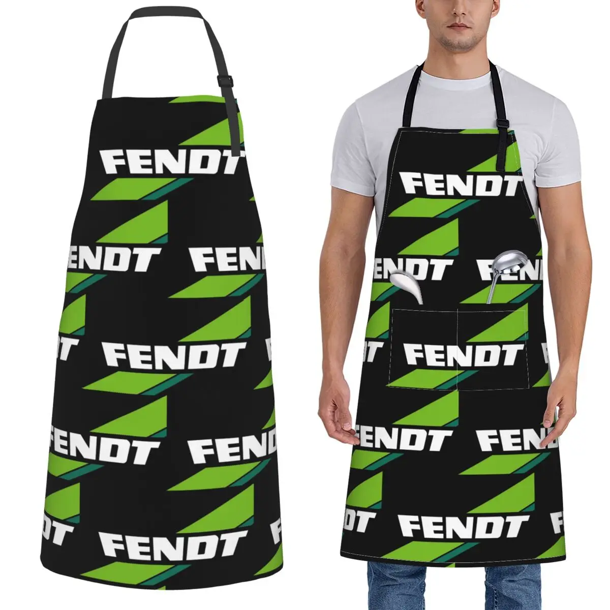 

Fendt Apron Chef Cooking Baking Tablier Sleeveless Bib Kitchen Cleaning Pinafore for Women Men Painting