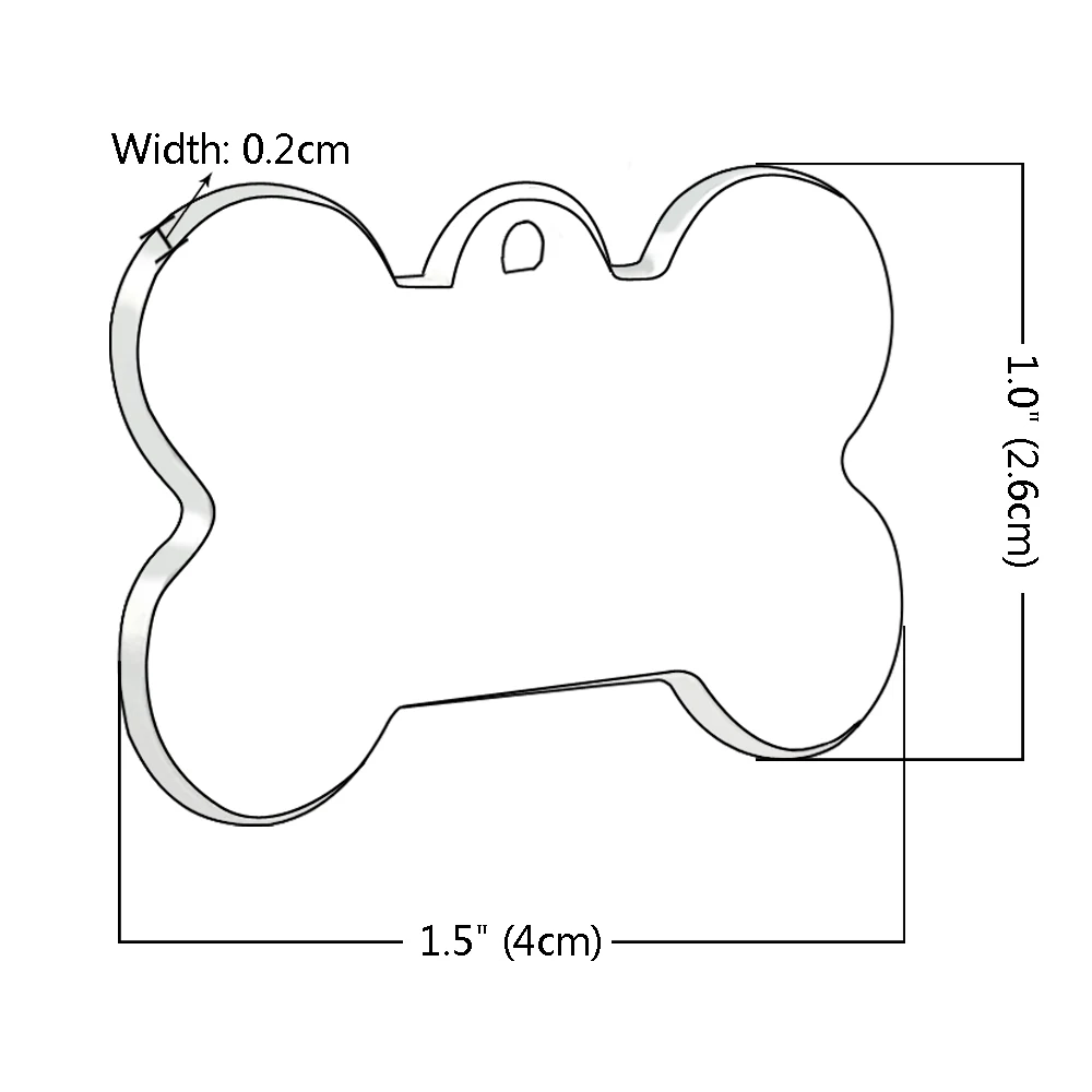 Étiquette d'identification personnalisée pour chien et chat, accessoire pour collier de chien, gravé gratuitement pour Chihuahua carlin