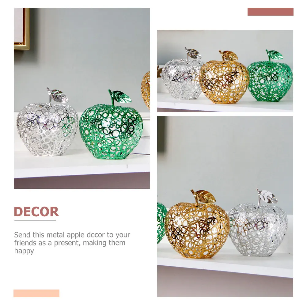 

Ornament Desktop Christmas Apples Decor Adornment Decorative Statue