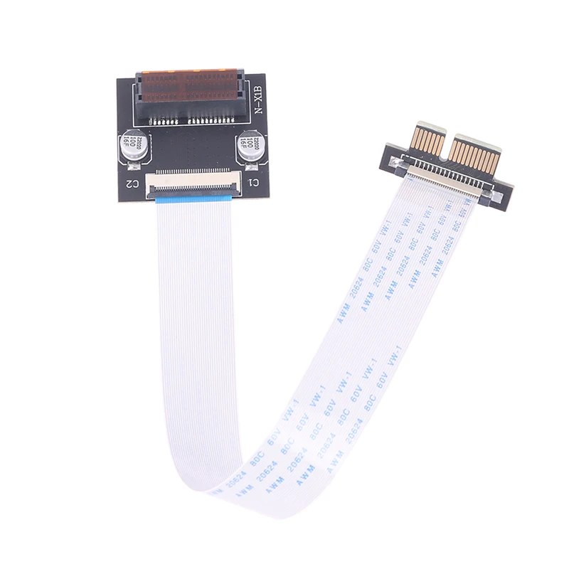 Pci-e1X FPC PCI-E Express 1X Riser Extension Single Slot High Speed Cable with PCI - E x1 extension cord pci-e 1x riser cable