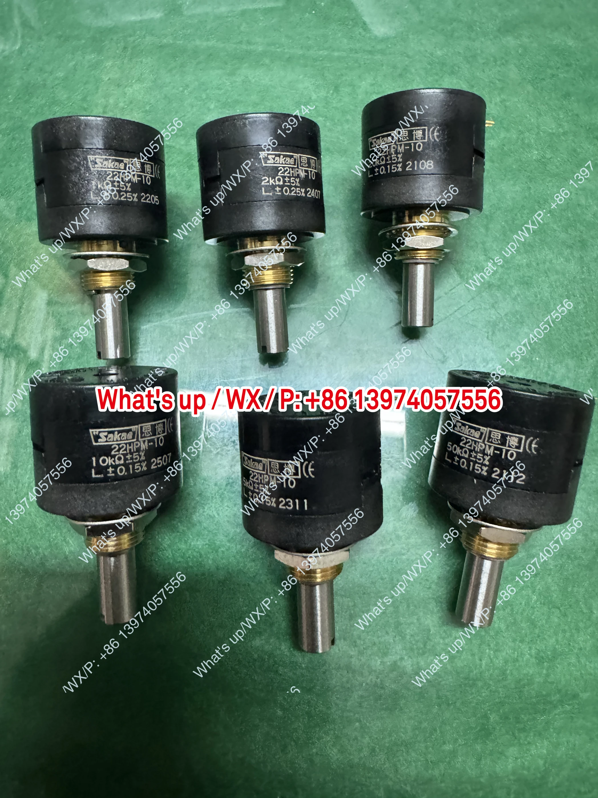 Japan original sakae 22HP-10 /22HPM-10 ten-turn wire wound potentiometer, multi-resistance