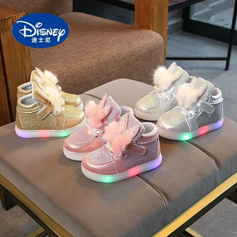 

Disney Kids' Light-Up Sneakers 2025 | Breathable Mesh Sports Shoes for Boys & Girls, Spring Casual Shoes