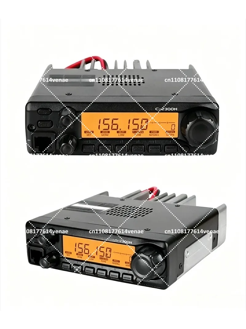 65W Mobile Radio Long Range 10KM Car FM Transceiver VHF for Marine Boat Antenna