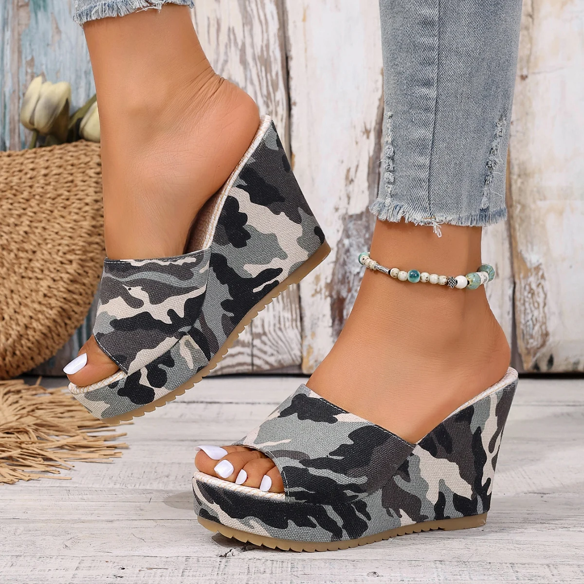 여성 샌들 브랜드 디자이너 웨지 슬리퍼 여성 패션 청키 - Women'S Fashion Brand Shoes 리뷰 및 가격