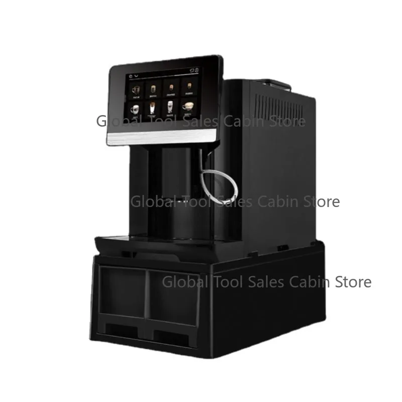 

Commercial Full Automatic Integrated Stainless Steel Coffee Machine Big Plus Coffee Shops Restaurants New Condition Pump Core