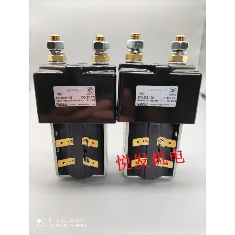 SW180B-108 Relay Electric Forklift Main Contactor 48V 200A