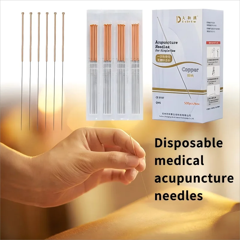 

Filiform Copper Handle Export to Japan Disposable Sterile Acupuncture Needle