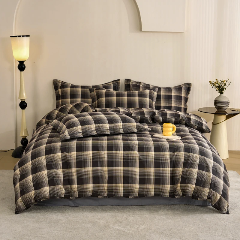 Egyptian Cotton Botanical Herbal Duvet Cover Set Single Double King Twin Full Queen Bedclothes
