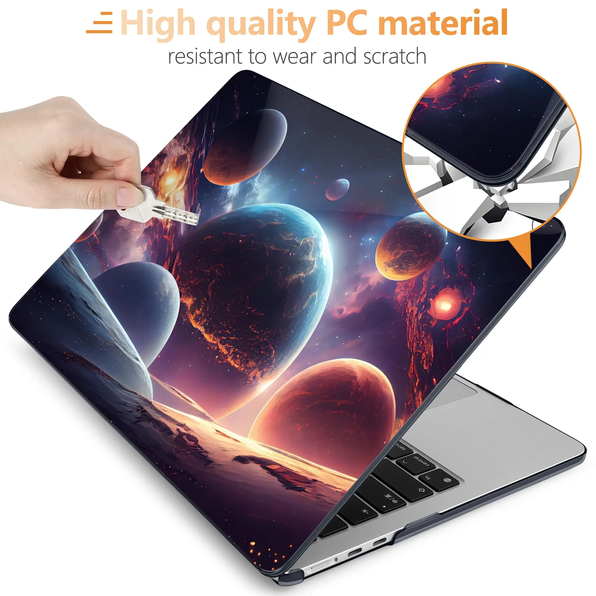 for Macbook Pro 14 16 M3 A2991 2918 A2992 2023 M2 Air 15 Case for Air 13.6 2022 Pro 13 inch Case for M1 Air 13 A2337 Hard Shell