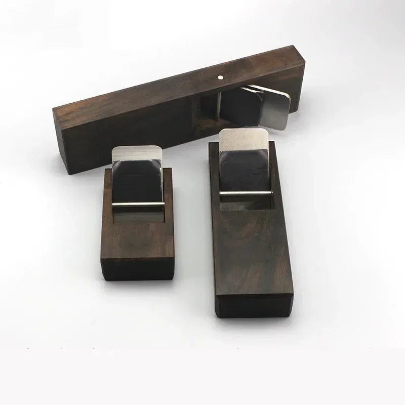 أداة نجارة ذات طائرة مربعة خشبية، أداة نجارة لسطح المكتب من خشب الأبنوس، مسوي ياباني على الطراز الياباني الأوروبي