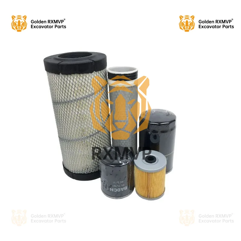 For Hitachi ZAX60-5G 70-5G/-5A engine oil diesel filter element oil-water separator air filter element excavator accessories