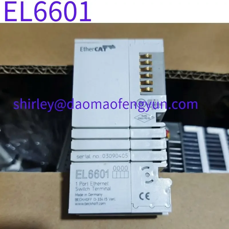 Modulo terminale switch Ethernet EL6601 usato