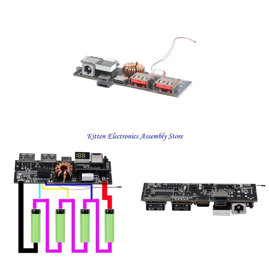 

96GD Efficient Mobile Power Module Double C Port PD60W/100W for Stable Current Output and Quick Device Charging