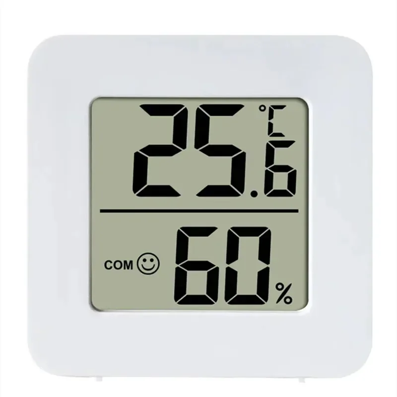 Mini Indoor Thermometer LCD Digital Room Temperature Hygrometer Humidity Sensor Gauge Meter for Home