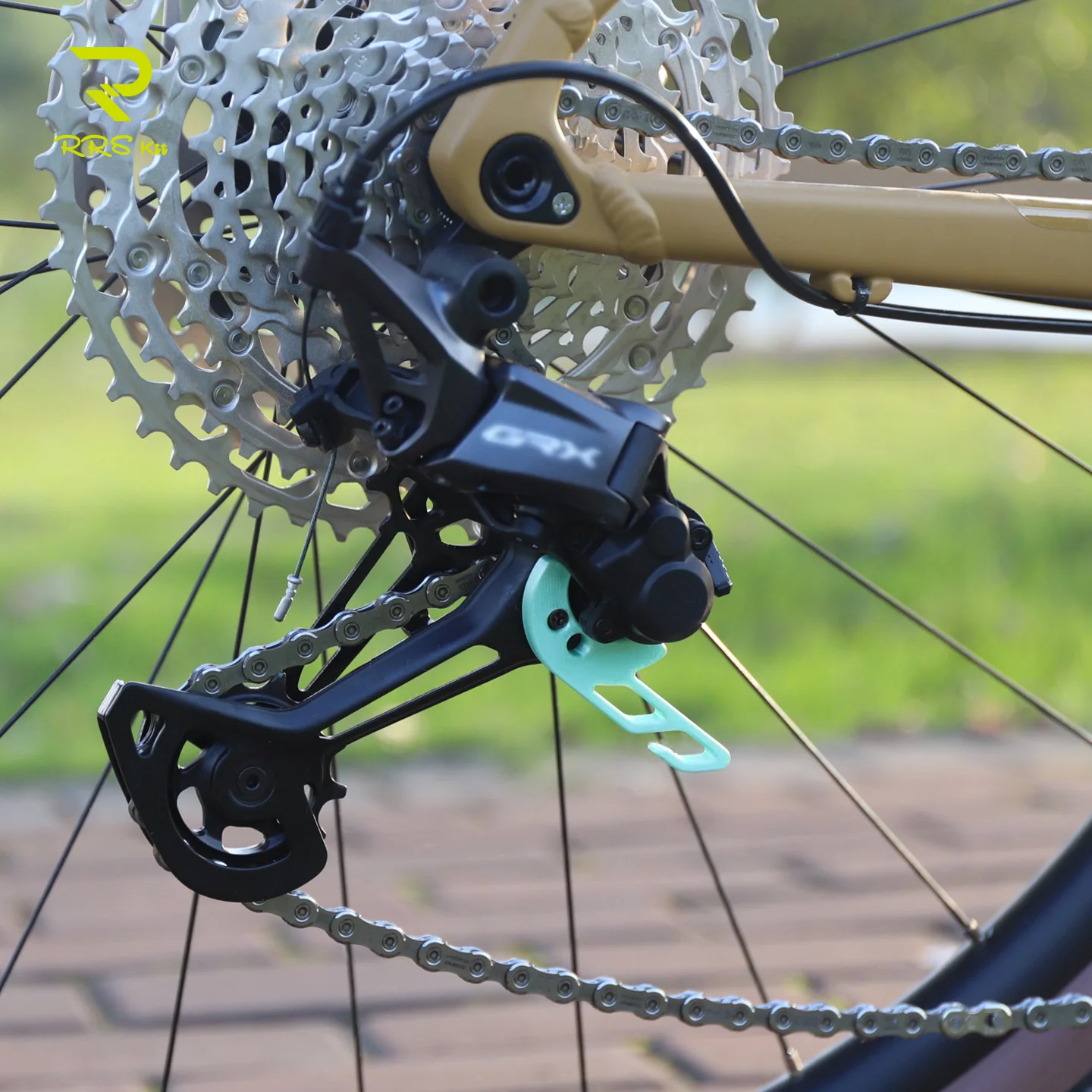 

Rrskit дорожный горный велосипед, задний переключатель, фиксатор переключения передач, ограничитель переменной скорости для Shimano, 12-скоростной зажим для изменения цепи, фиксирующий зажим