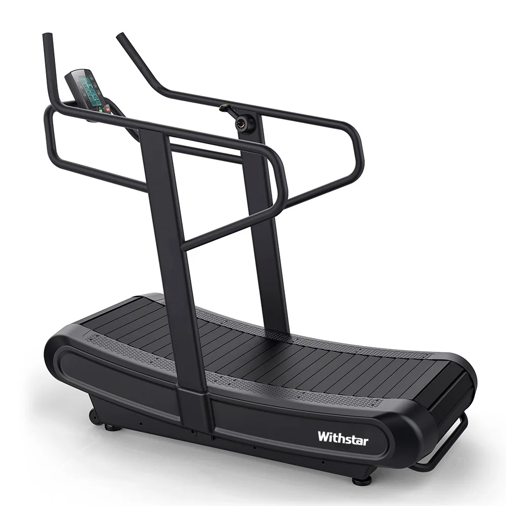 

Commercial Running Machines Fitness Equipment Cardio Machine Manual Mechanical Treadmill Curved Treadmill walking pad