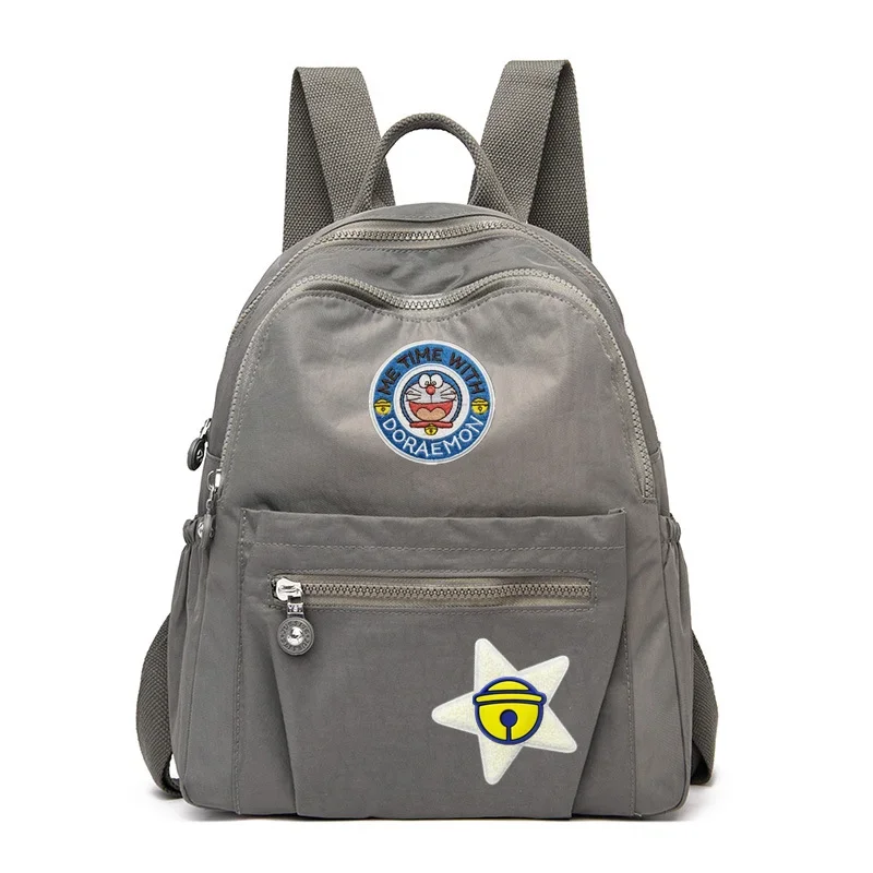 

Doraemon Outdoor Travel Shoulder Bag Lightweight Waterproof Nylon Handbag Fashion Student Schoolbag Versatile Women Shoulder Bag