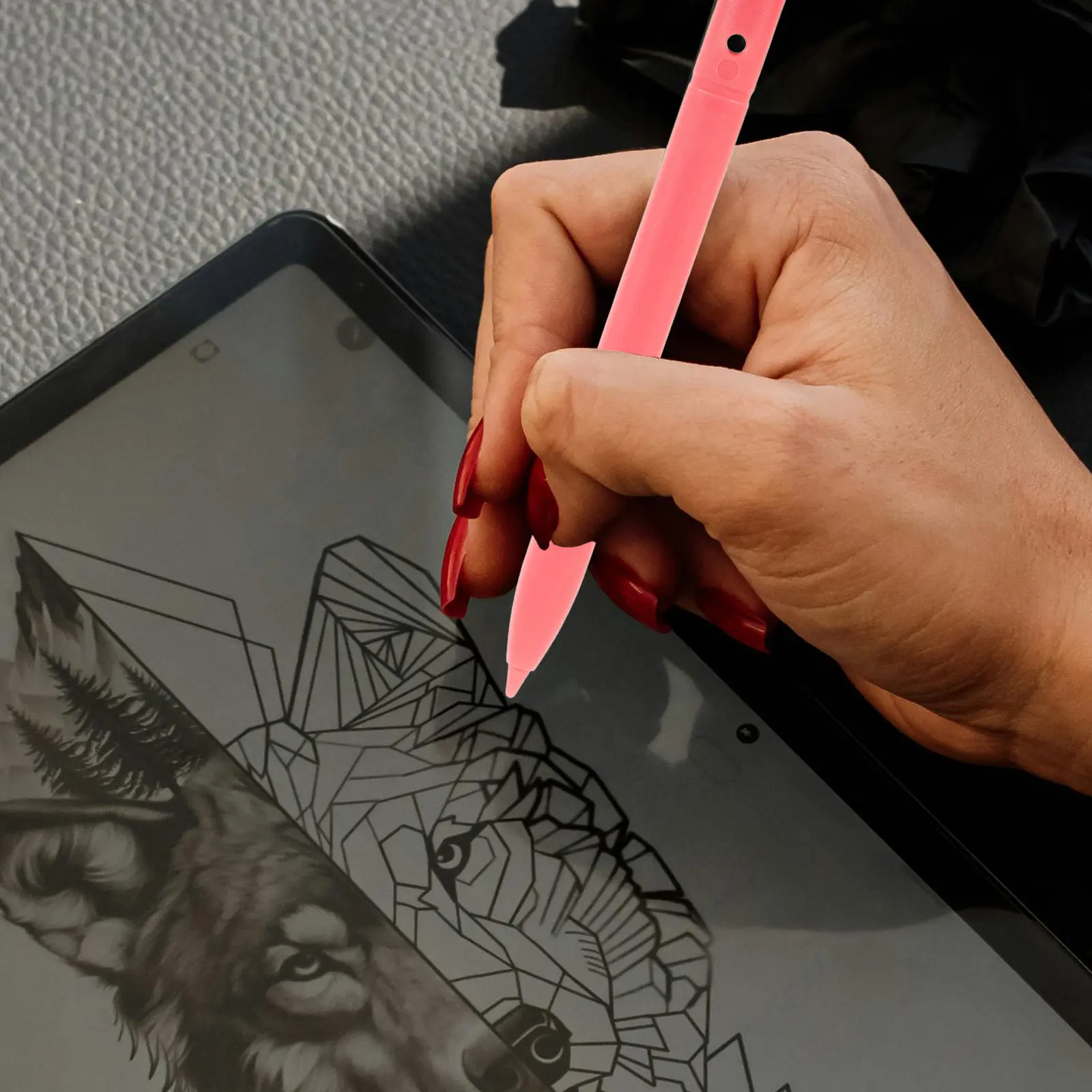 

2Pcs Electronic Screen Writing Stylus Pen Ultralight Precision for LCD Writing Tablets Notes Drawing Touchscreen