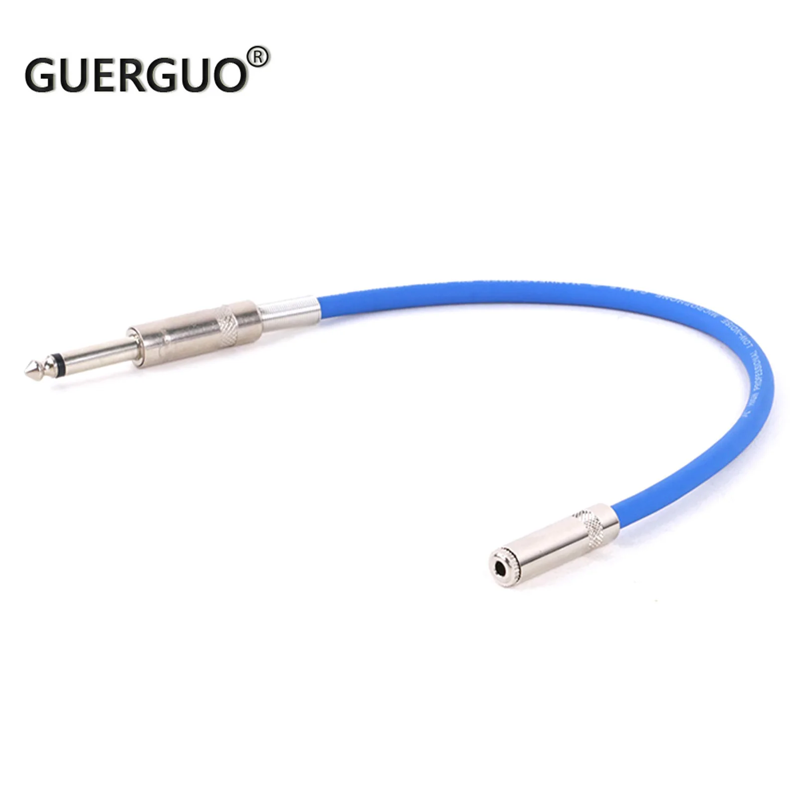 

Speciality 6.35mm 1/4 Inch TS Male Jack to 3.5mm 1/8 Inch TRS Female Jack to Straight Patch Cable For Guitar Etc 0.3M-15M