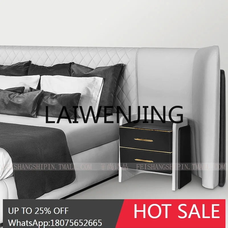 Big Bed Master Bedroom 3 M Super Wide 3 M Super Large Master Bedroom 200.00cm Wide Screen Bed Fashion