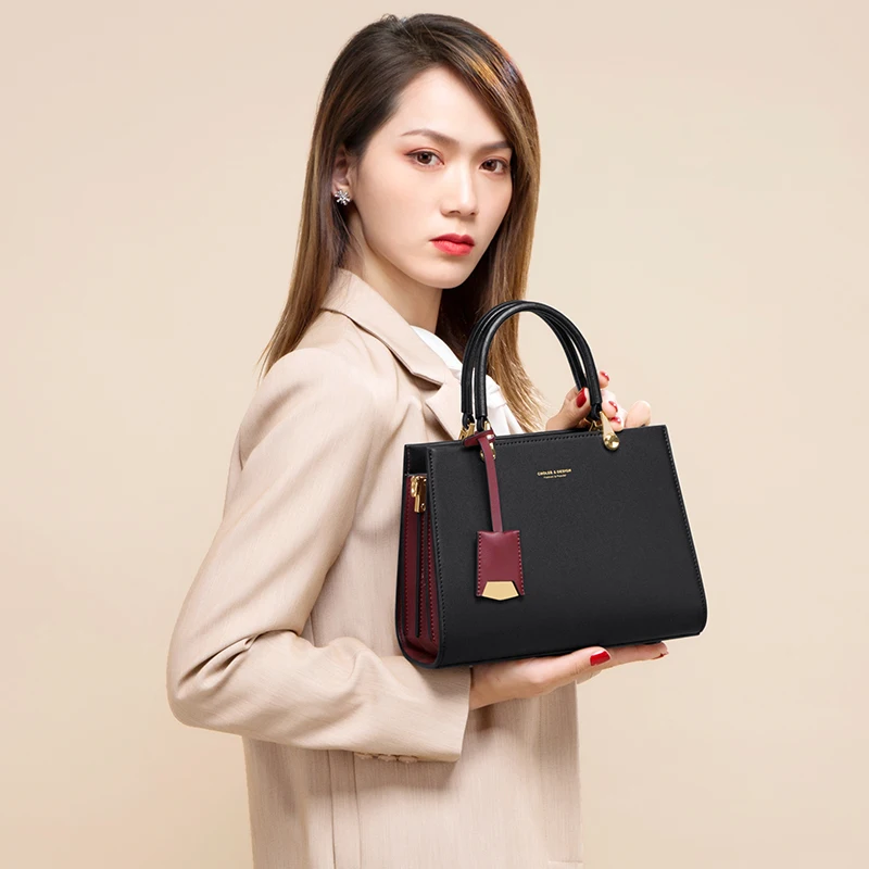 กระเป๋าถือสตรีไหล่กระเป๋าสำหรับหญิง Luxury Designer Top-Handle Tote กระเป๋าสตางค์กระเป๋าสตางค์หนังคุณภาพ