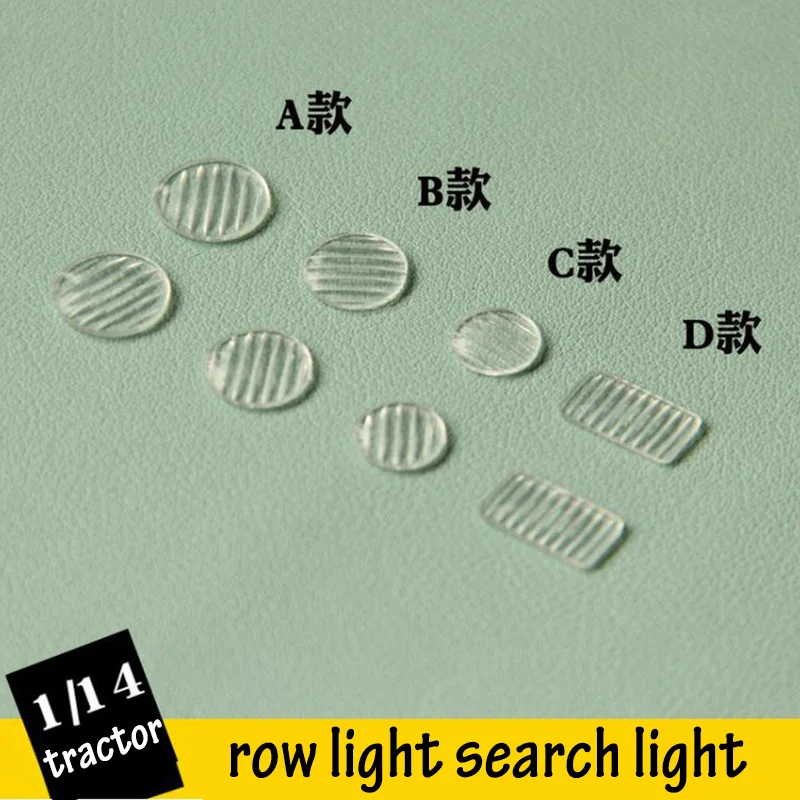 

Spotlight Round Light Square Light Lens Model for 1/14 Tamiya RC Truck Trailer Scania 770s R470 R620 Benz Actros 3363 3348 DIY