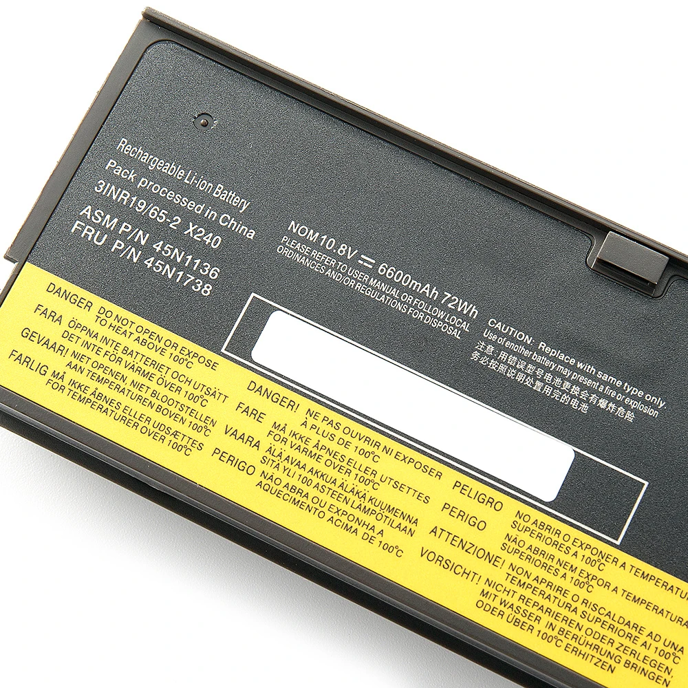 

SUOZHAN Laptop Battery For Lenovo Thinkpad X270 X260 X240 X240S X250 T450 T470P T440S K2450 W550S 45N1136 45N1738 68+