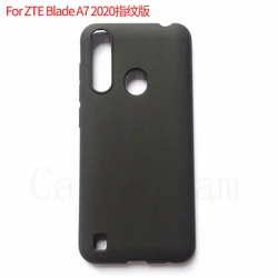 Matte Soft TPU Case For ZTE A7 A7S A5 A3 Lite 2020 2019 Silicone Ultra Thin Slim Back Cover