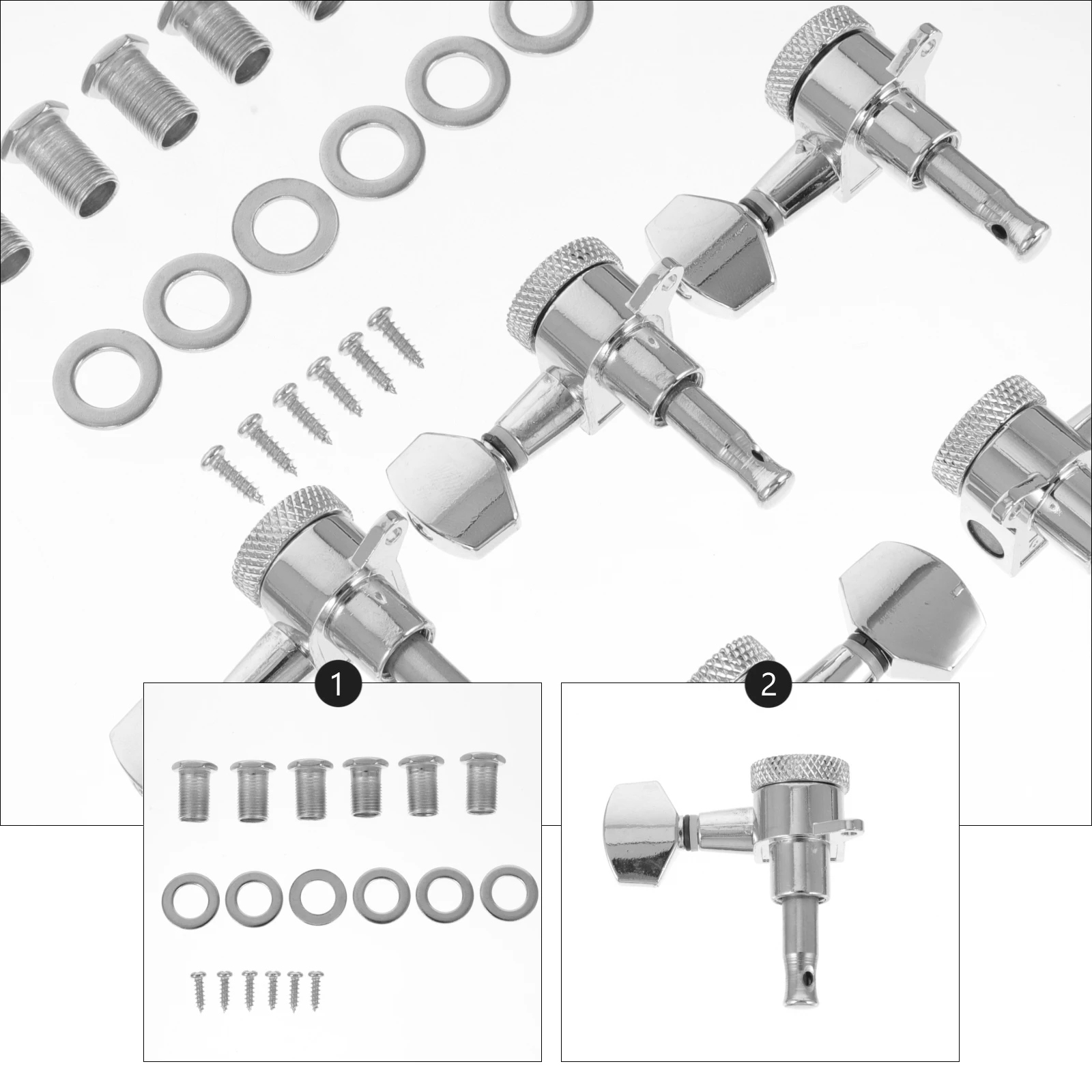 

Tape Tuning Button Guitar Key Pegs Electric Nose Acoustic Metal Tuners Keys Replacement