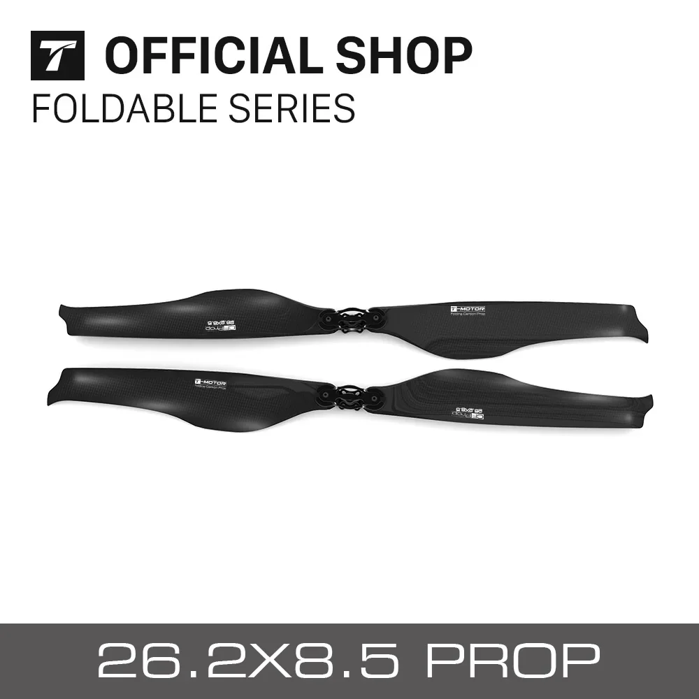 

T-motor 2PCS/PAIR FA26.2x8.5 Propeller Carbon Fiber Propeller For Multirotors Helicopters Drone Accessories