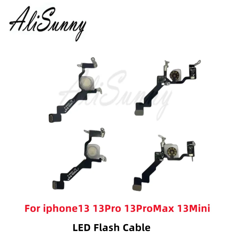 1pcs Distance Flash Flex Cable For iPhone 15 14 Plus 13 Pro Max 12 Proximity LED Light Sensor Ambient Flashlight