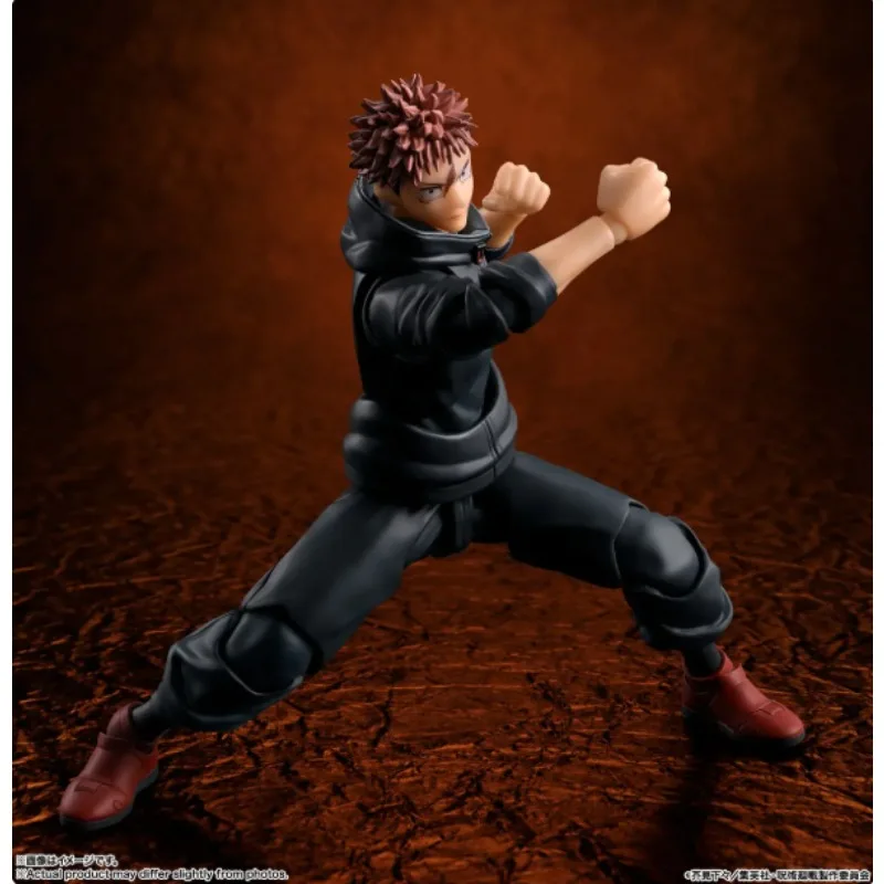In Stock! Original Bandai SHF Jujutsu Kaisen Itadori Yuji Sukuna's Vessel Death Painting Action Anime Figures Models Toys Gifts view 6