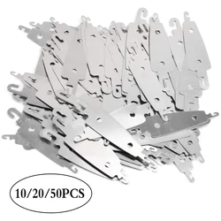 10-50PCS Stainless Steel Hook Needle Threader Embroidery Cross Stitch Needle-Threading for Sewing Large Eye Needles DIY Tool