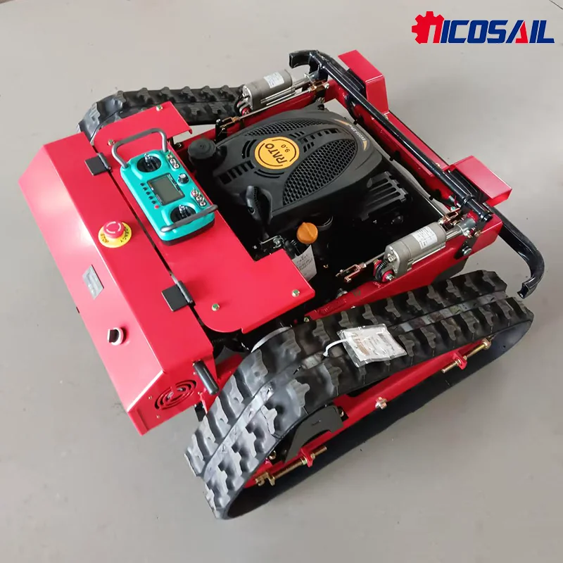 تخصيص آلة القص العالي آلة قطع العشب التحكم عن بعد جزازة العشب الروبوتية جزازة العشب الأقمار الصناعية لتحديد المواقع