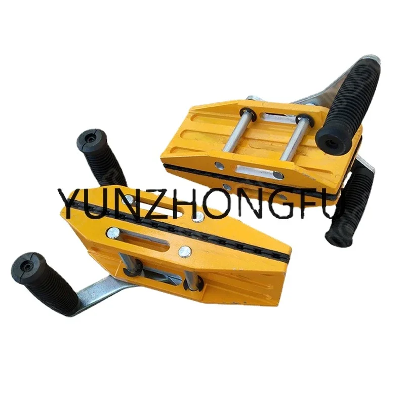 Double Hands Clamp Handling Fixture Tiles Clips For Stone Glass Lifting Clamp Other Hand Tools