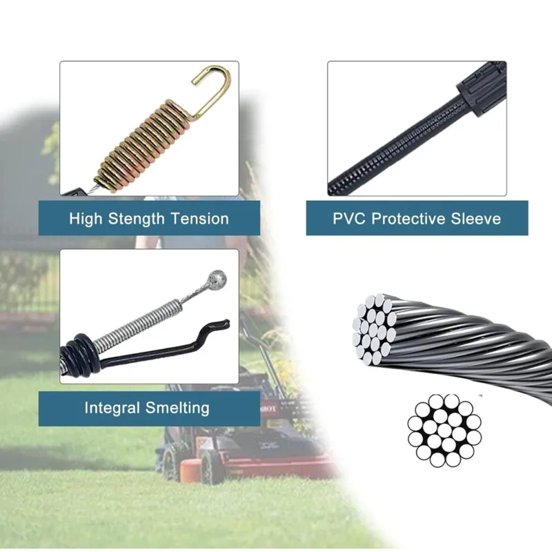 ABLN-120-6244 Traction Cable For Toro Timemaster 30In Walk-Behind Mower 20199 20200 Drive Control Cable Gas Lawnmower Parts