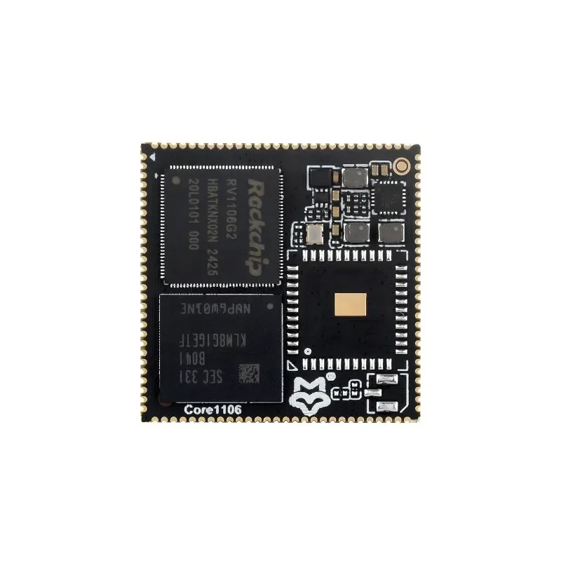 VoltSLuckfox Core1106 Core Board Based On Rockchip RV1106 Chip, 8GB EMMC, Integrates ARM Cortex-A7/RISC-V MCU/NPU/ISP Processors