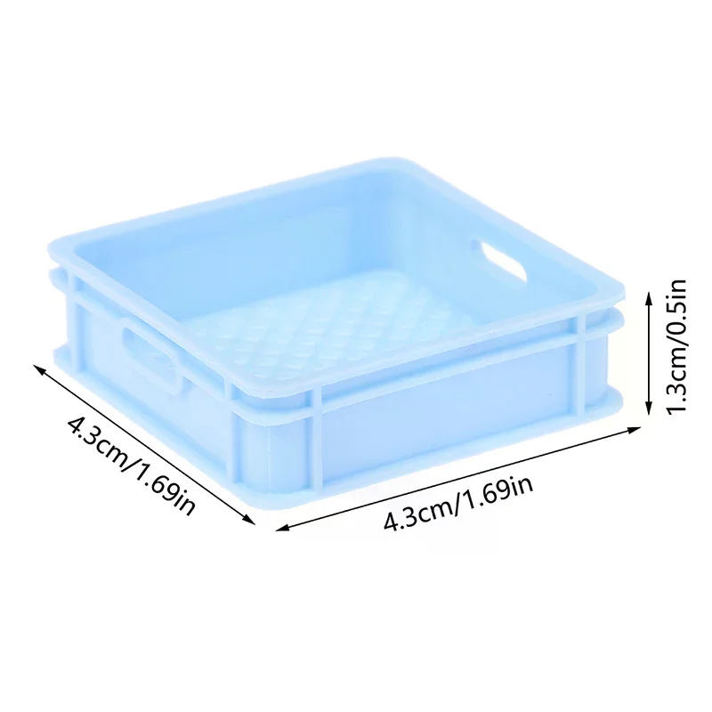 Cesta en miniatura para casa de muñecas 1:12, cesta de almacenamiento de alimentos, bebida/cerveza/cesta de café, modelo de decoración de cocina, accesorios para casa de muñecas de juguete