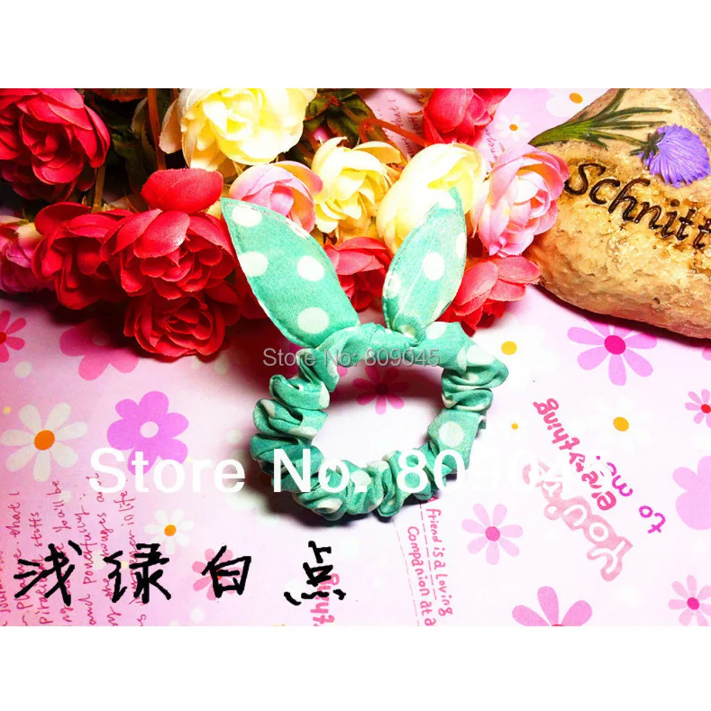 

(Min order $10)Colorful flower hairband for women/girl ponytail holder elastic hair band ties hair accessory HB17 50pcs/lot