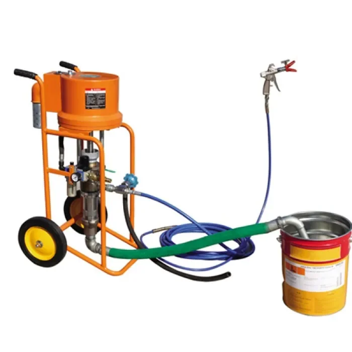 Pneumatic Powered DP-9C Airless Sprayer Trolley Type Painting Fluid Pump