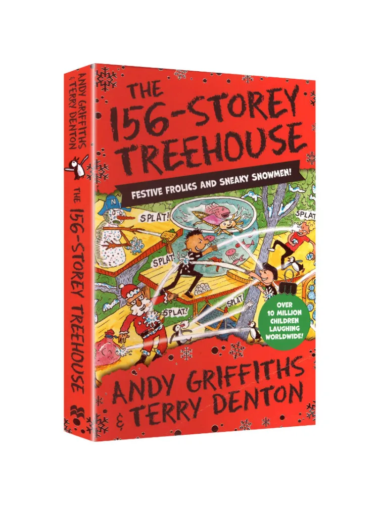 

Книга-альбом Winshare The 156 Storey Treehouse Pb Mme Ed с обложкой с снежинками