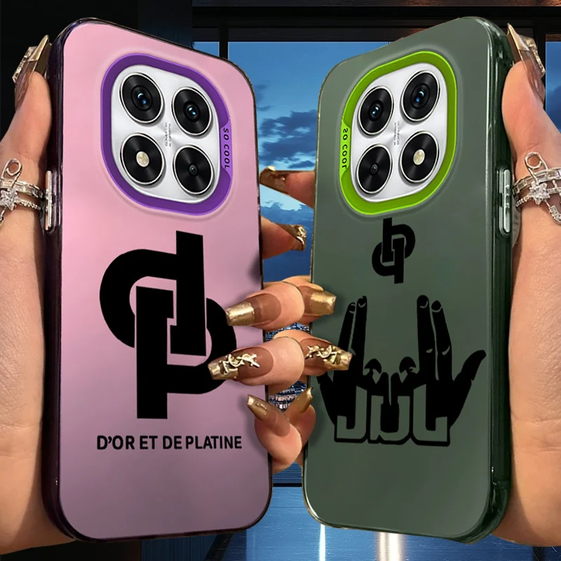 Rapper Jul Frosted Case for Xiaomi Redmi Note 14 13 12 10 Pro Plus 11S 14C 13C 12C 9C 11S K70 K60 A2 A1 Turbo 4 Acrylic Cover