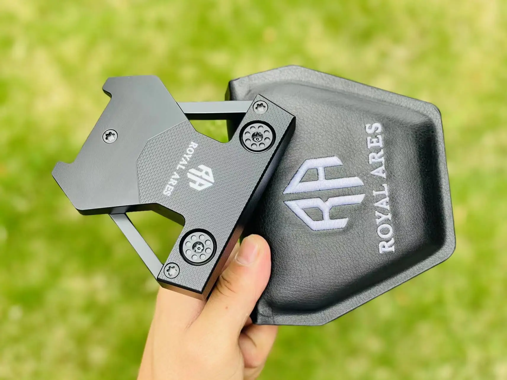 

royal ares golf putter war god big head stable putter cnc soft iron putter tungsten steel counterweight men and women putter